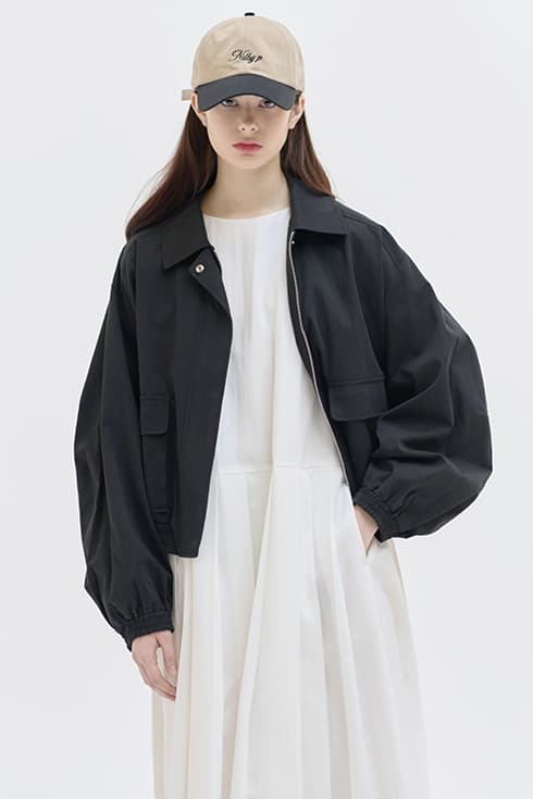 25SN spring blouson jacket [BK]