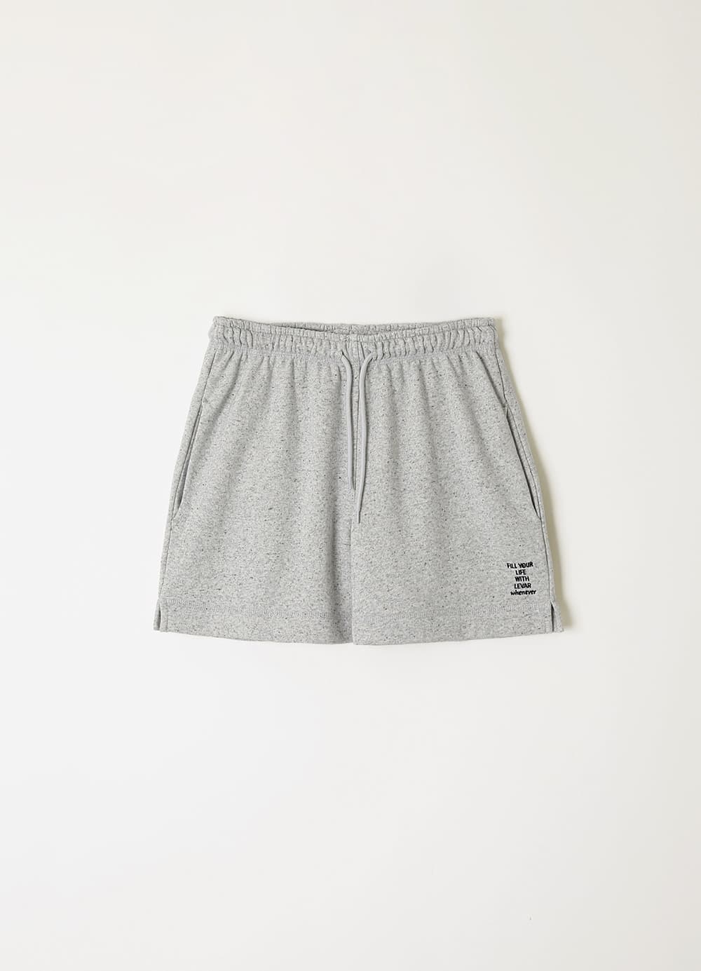 Whenever Soft Sweat Shorts - Melange Grey