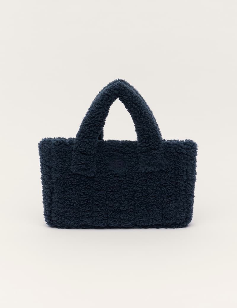 Shearing Bear Padding Bag (Navy)