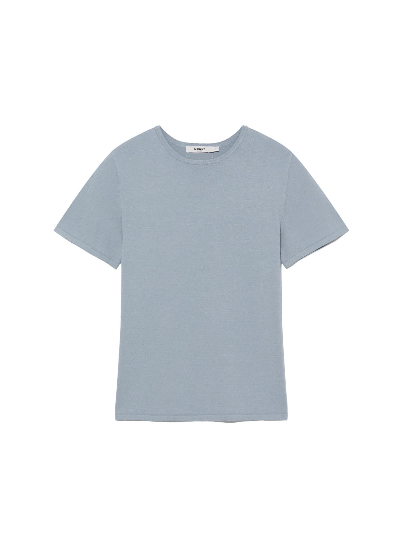 G BABY KNIT TEE (DUST BLUE)