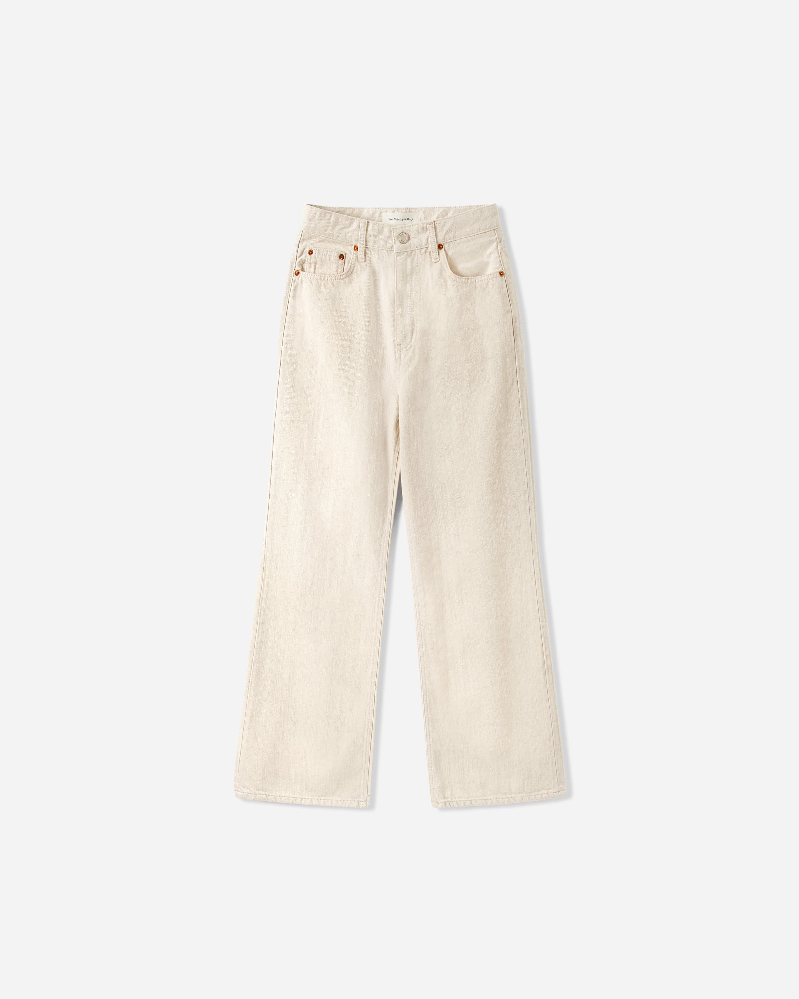 Wide Flared Denim