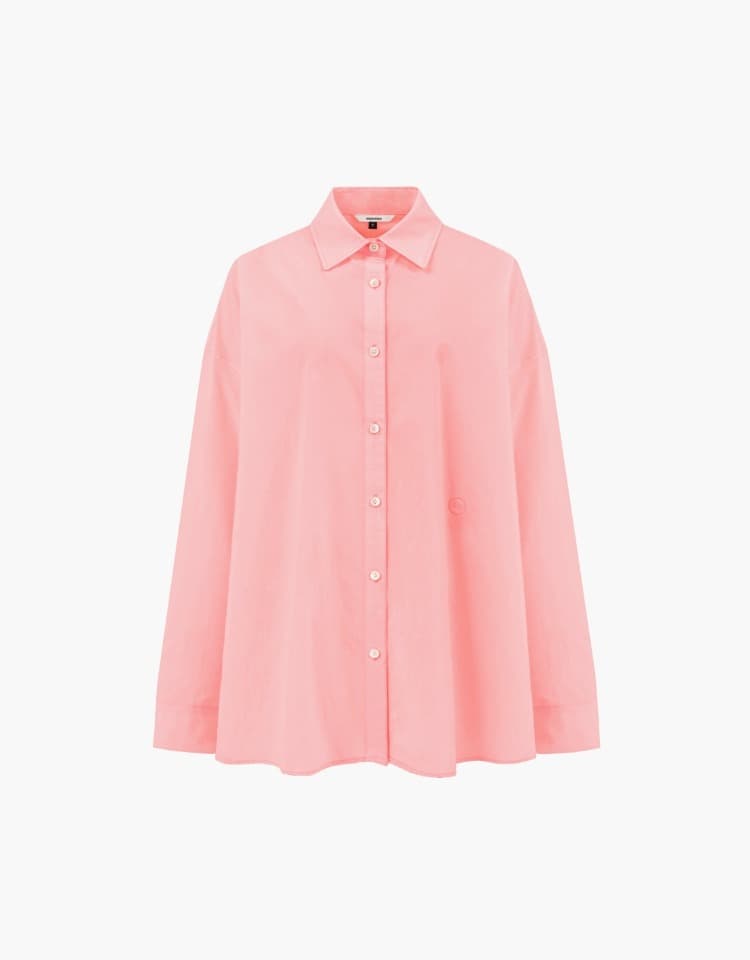oversized shirts - salmon pink