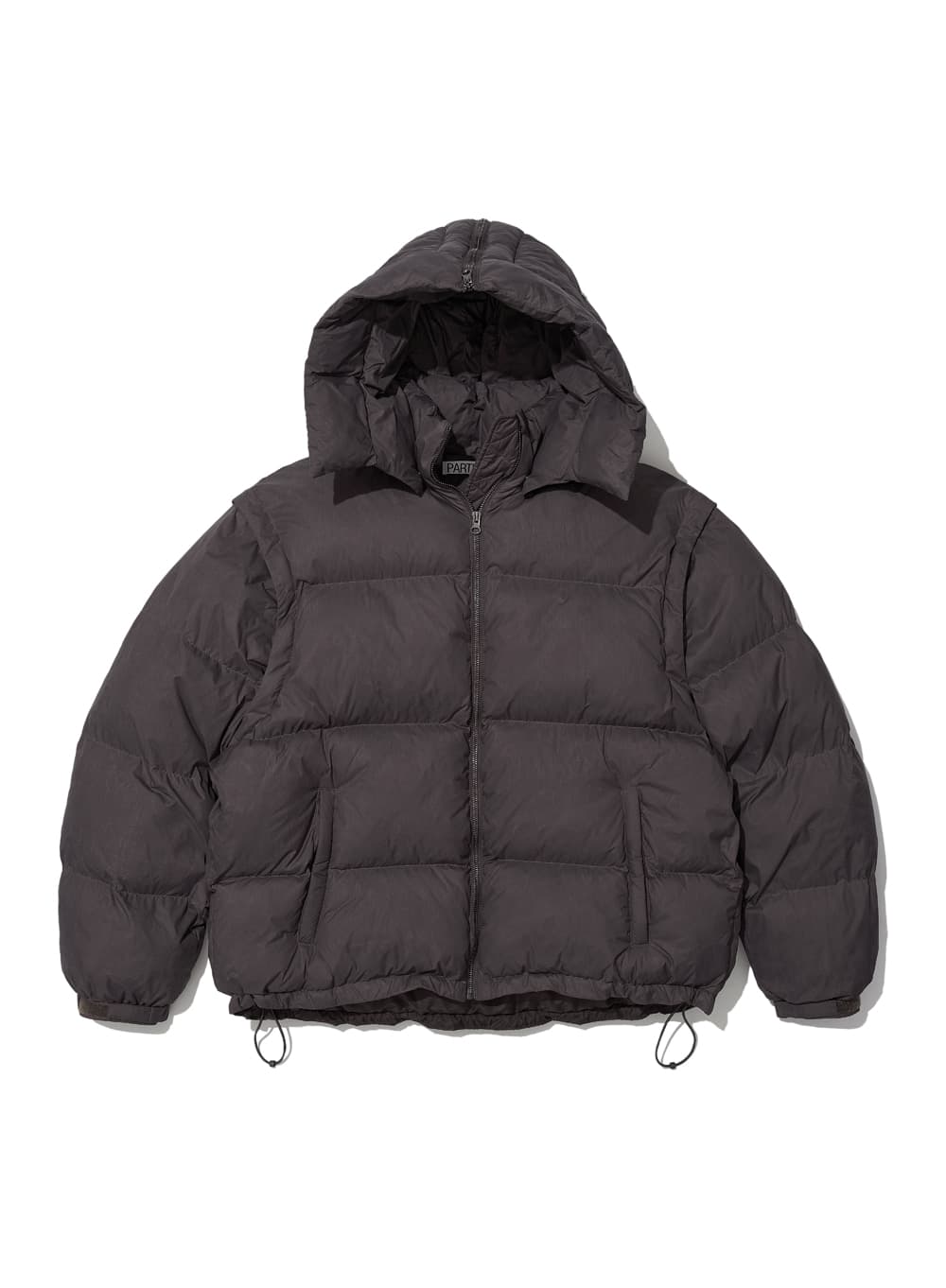 3M THINSULATE TRANSFORM HOODED PARKA_BROWN