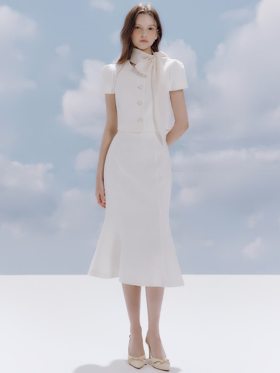 Len tweed mermaid skirt