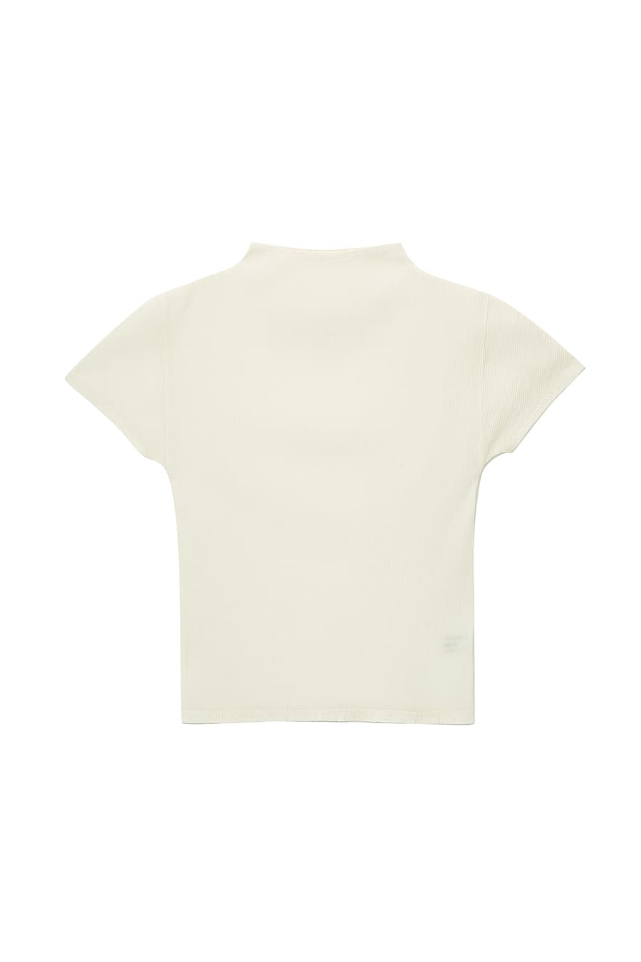 26 MATERA PLEATS TOP [IVORY]