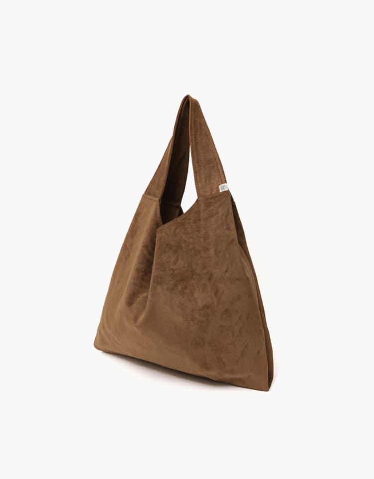 pera bag (suede) - brown