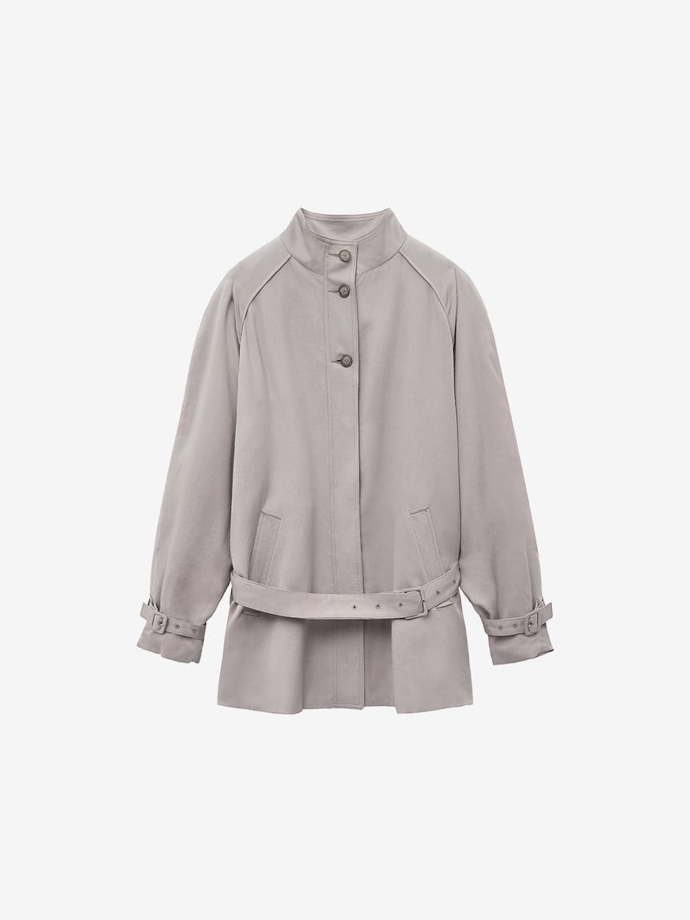 래글런 텐셀 캐쥬얼 자켓 ASH BEIGE