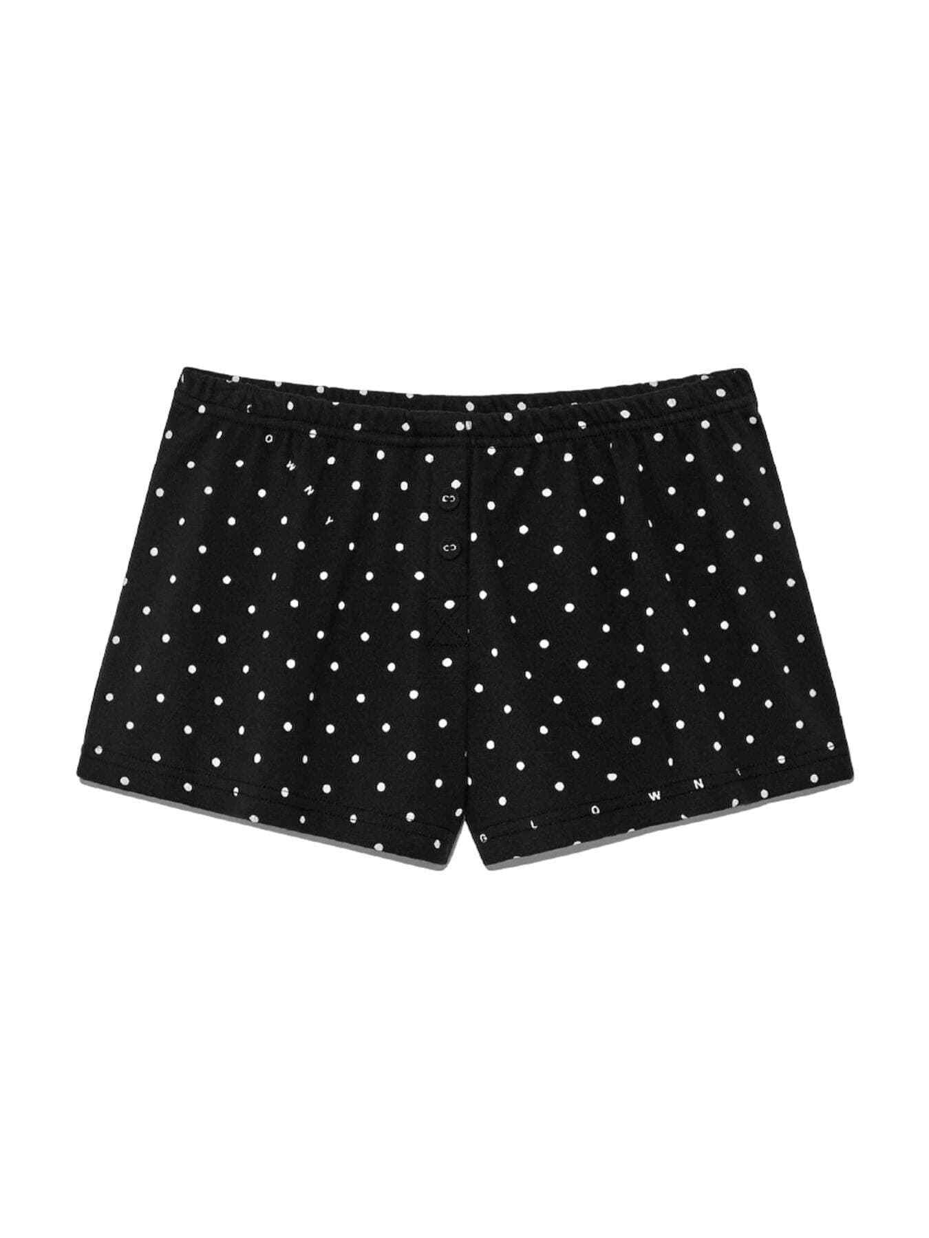 WILD BUTTON SHORTS (ONYX FLECK)