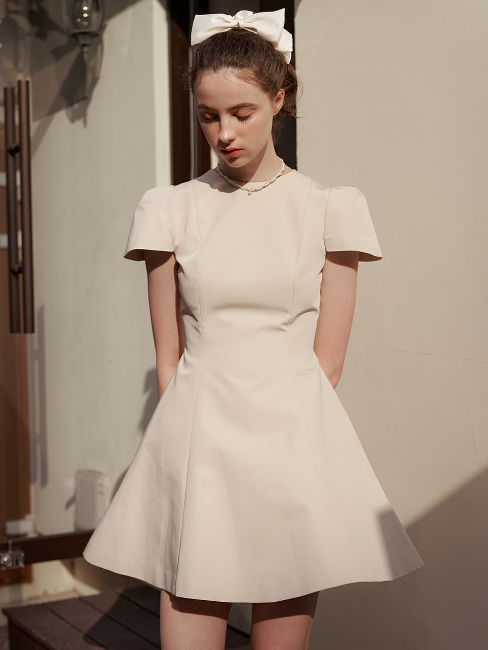 Bud Mini Flare Dress(3color)
