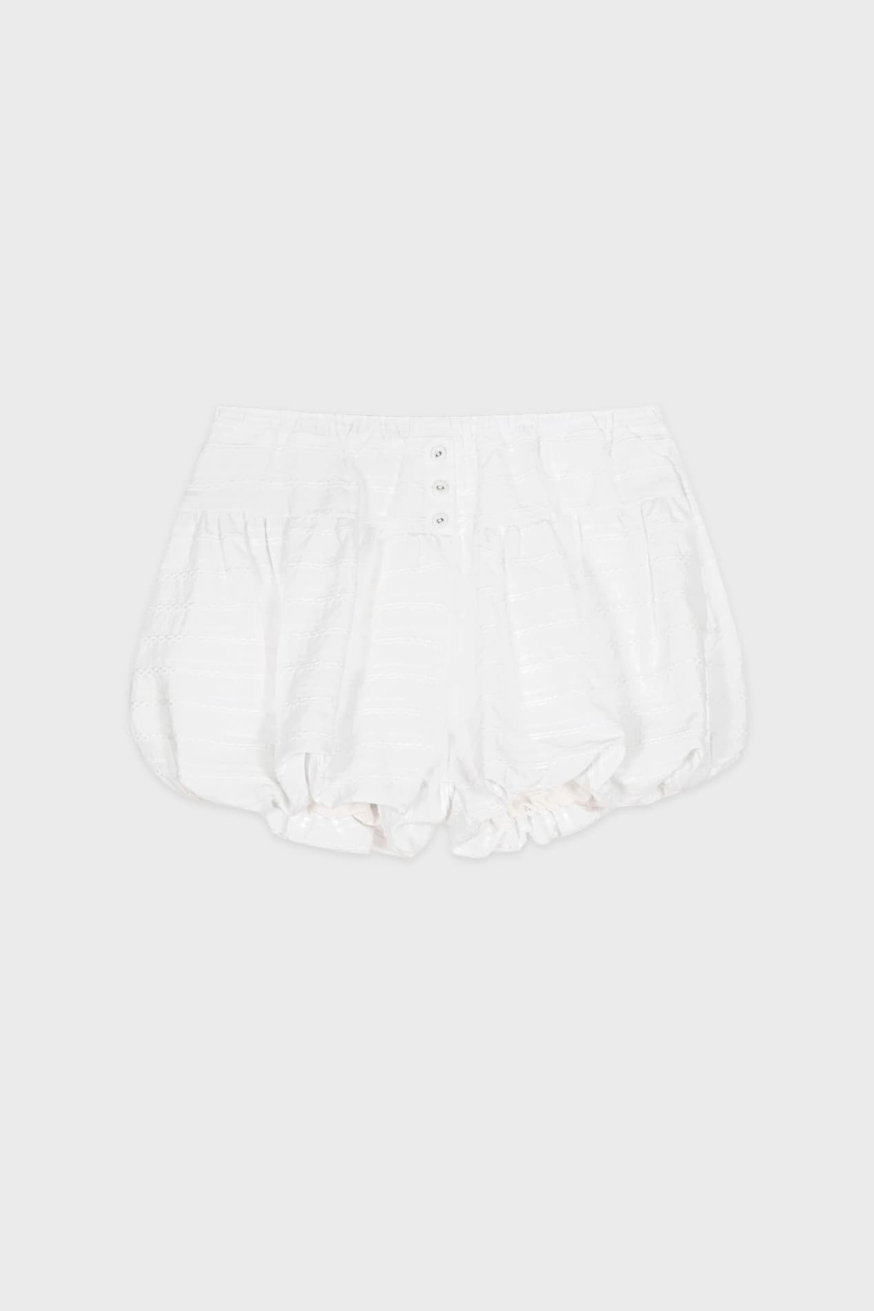 Balloon Shorts (White)