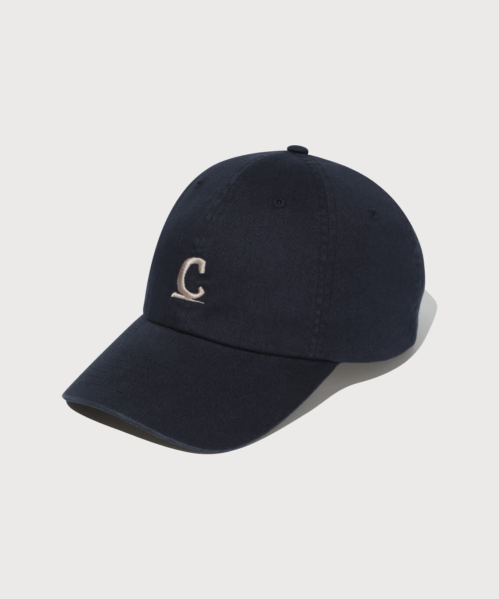 심볼 로고 코지 핏 볼캡 Navy