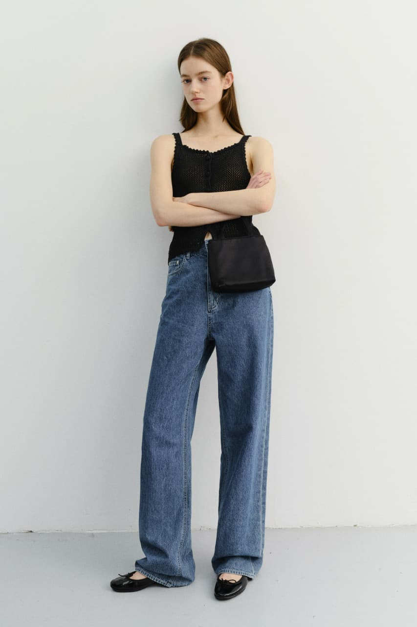 SUMMER STRAIGHT JEANS CLASSIC BLUE_UDPA6B231B2
