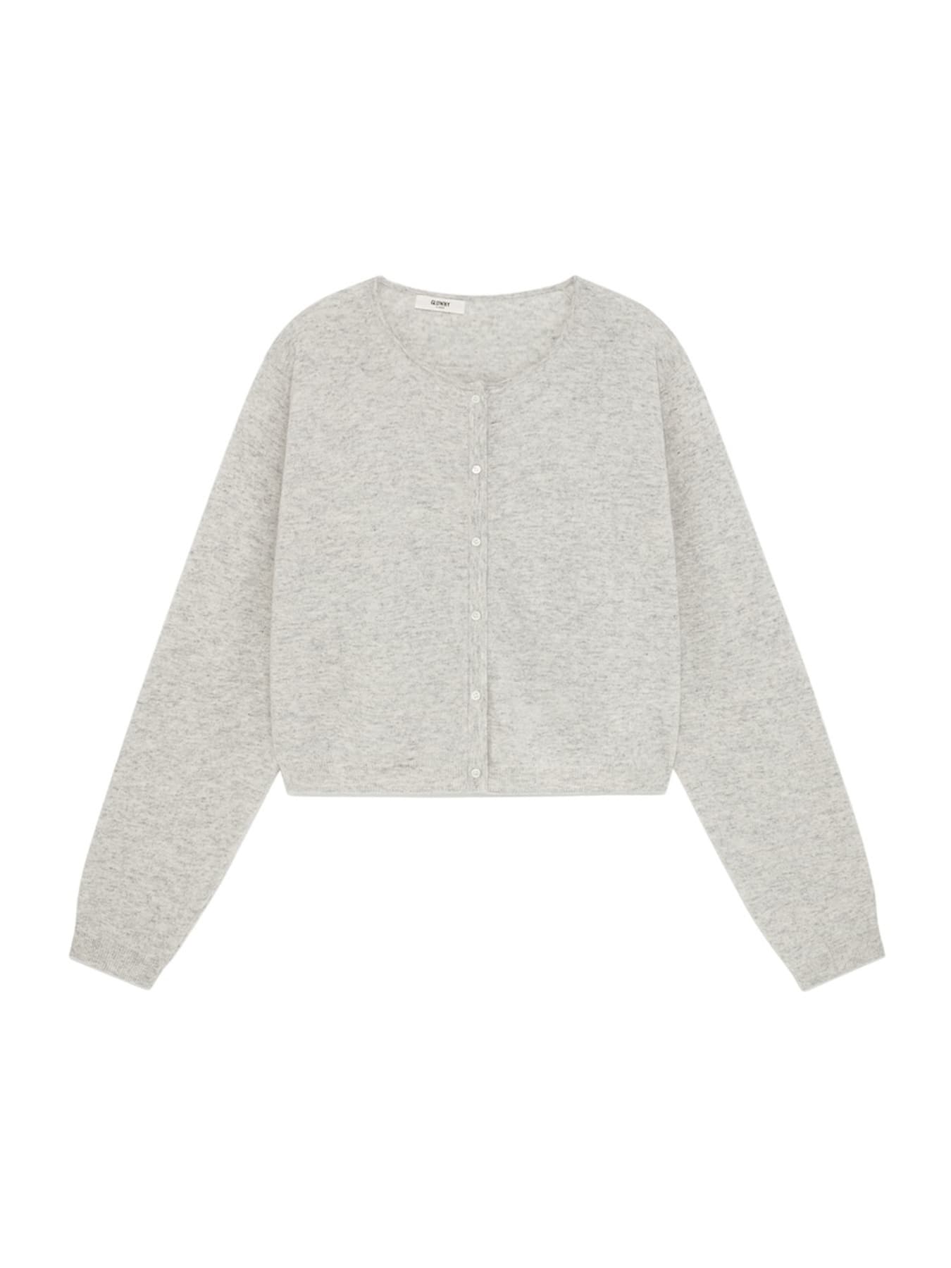 G CLASSIC LOOSE FIT CARDIGAN (GRAY)
