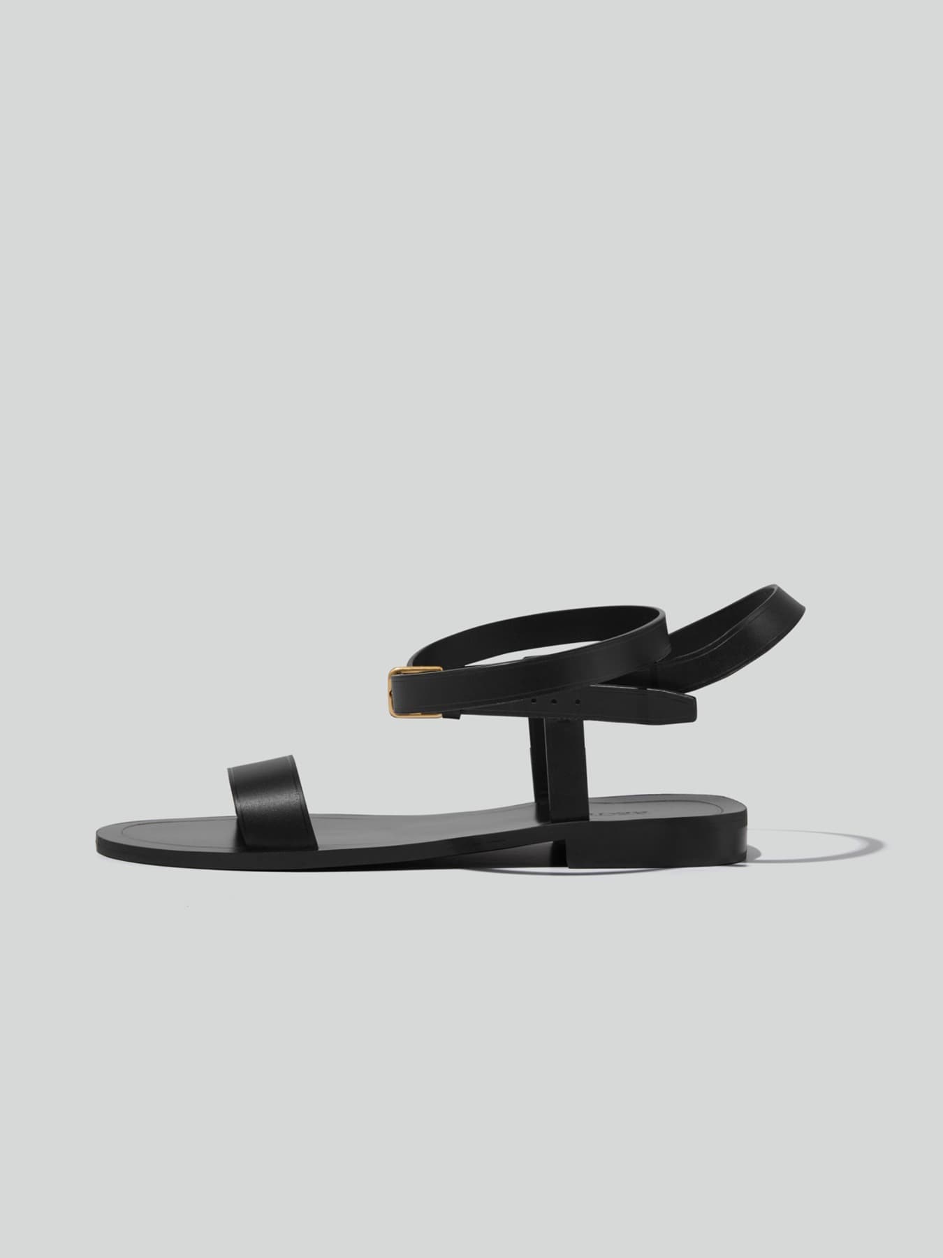 STRAPY BUCKLE SANDAL (BLACK)