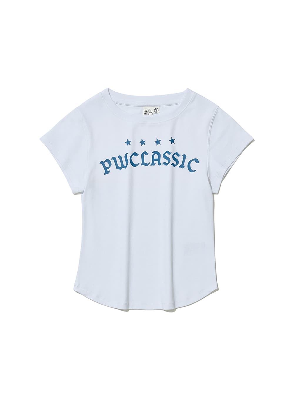 CLASSIC LOGO PRINTED SHORT SLEEVE TEE_WHITE