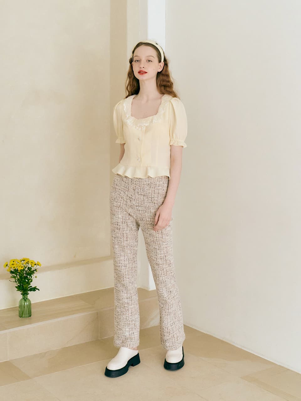 TWIGGY PANTS (BROWN)