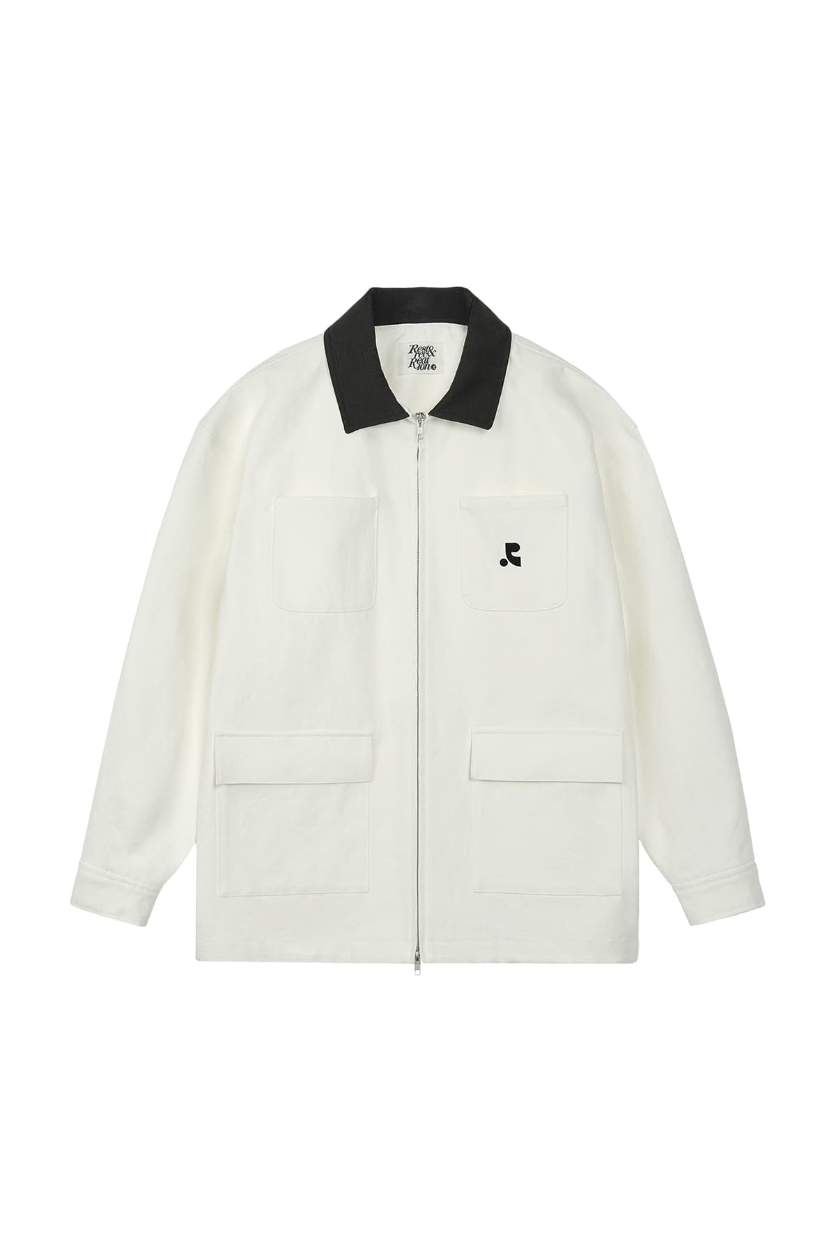 COTTON WORK JACKET - WHITE