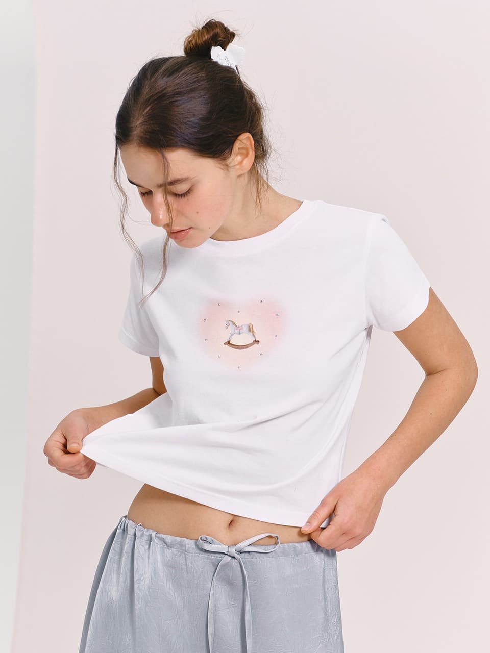 PONY HOTFIX T-SHIRT (WHITE)