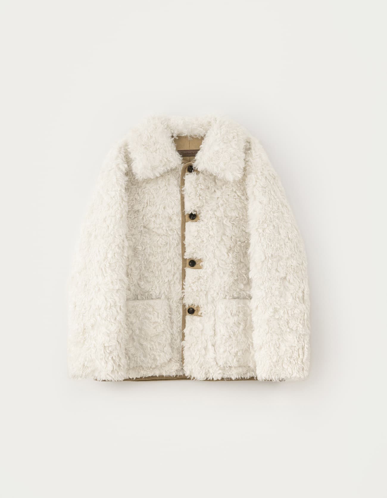 Fur Reversible Mustang - Beige
