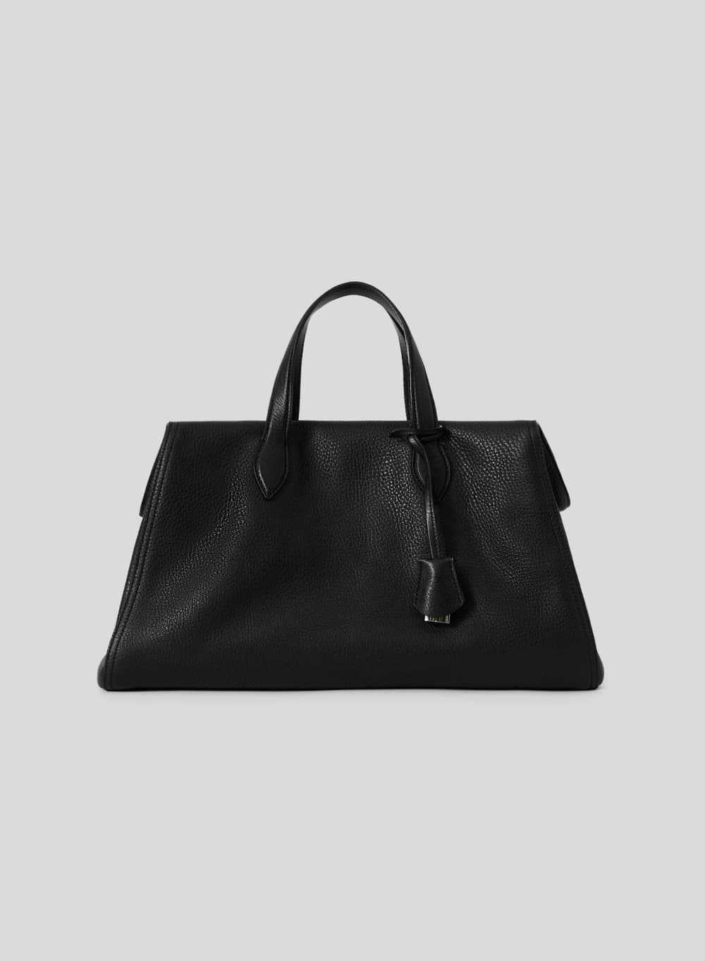 Cambré Leather Tote Bag Black