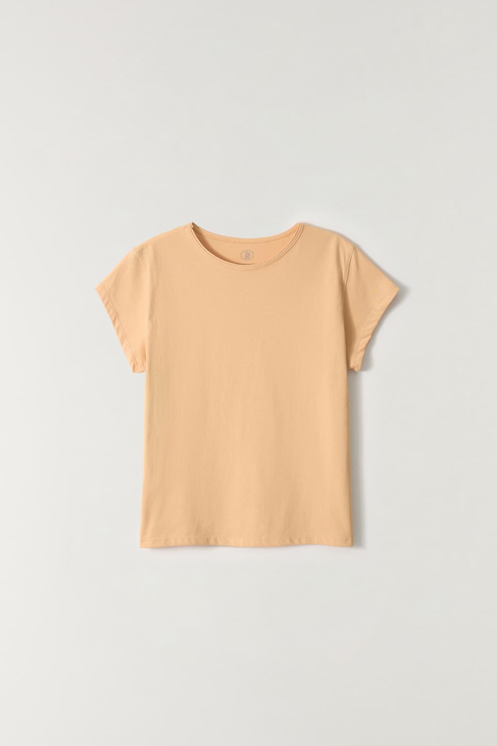 스테디 반팔 티셔츠 LIGHT ORANGE