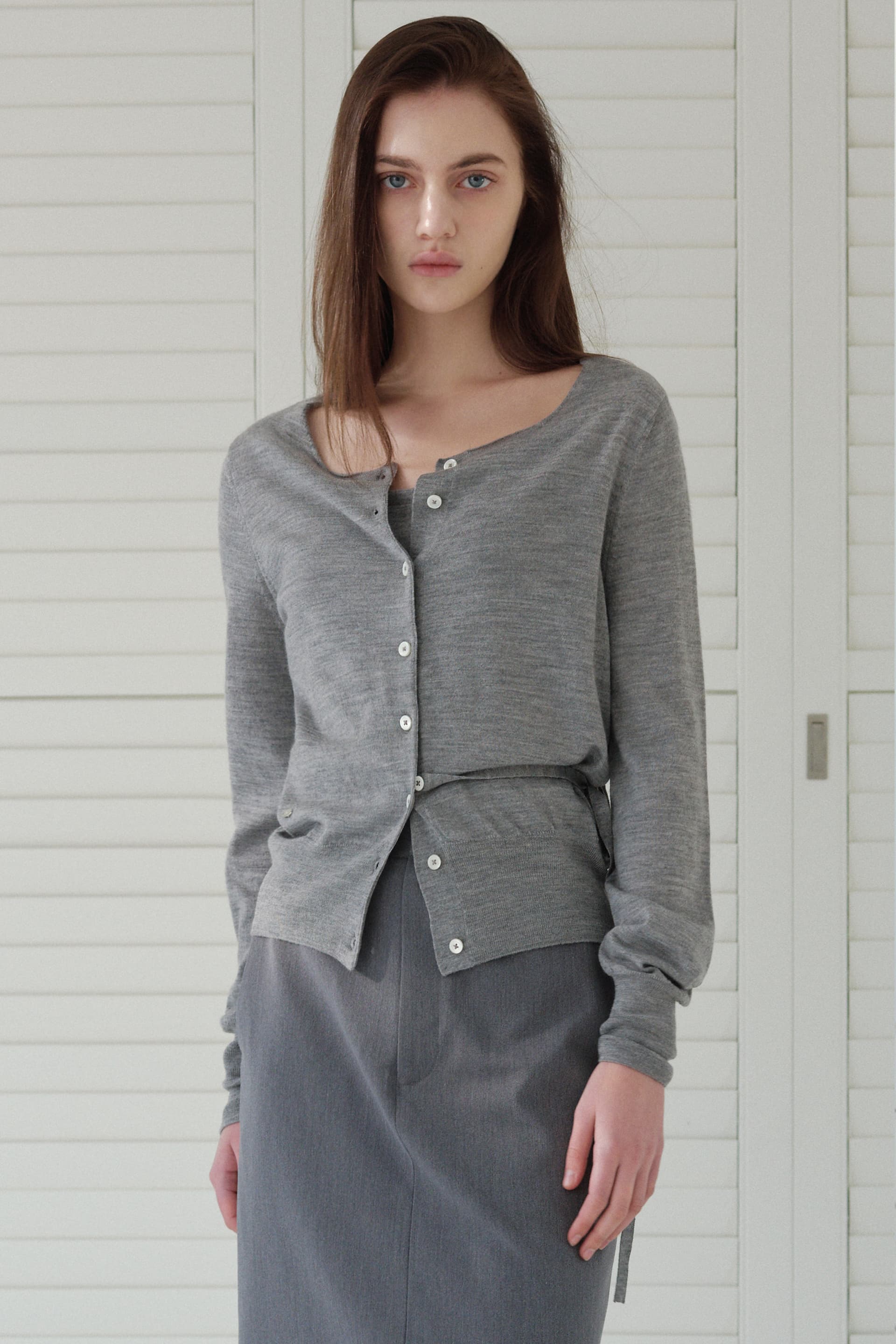 샌디아 가디건_Lana pure wool 100