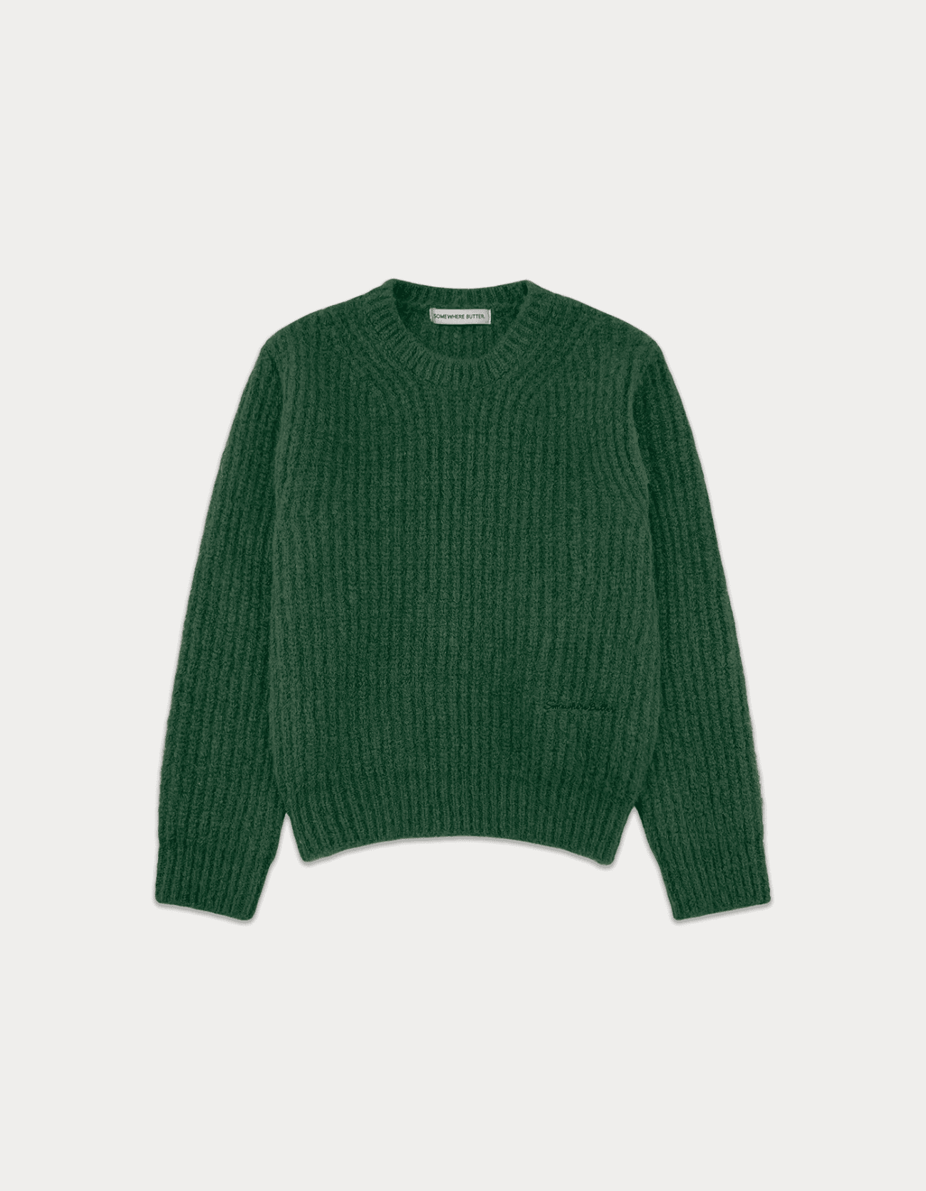 Mone Wool Knit - Deep Green