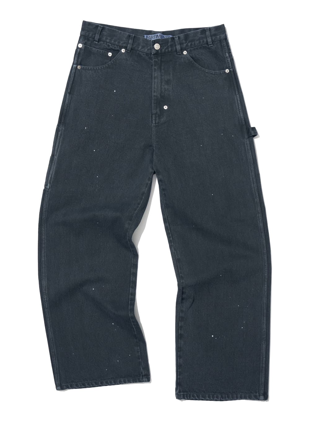 WASHED UTILITY PANTS_NAVY