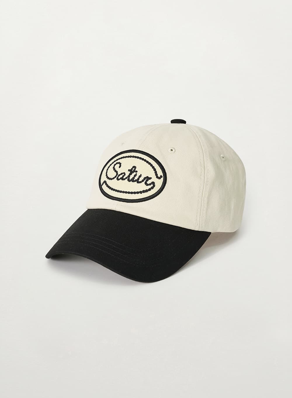 Wappen Color Block Ball Cap - Cream