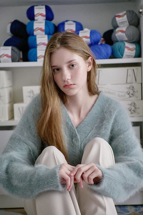 25WN angora cardigan [S/MT]
