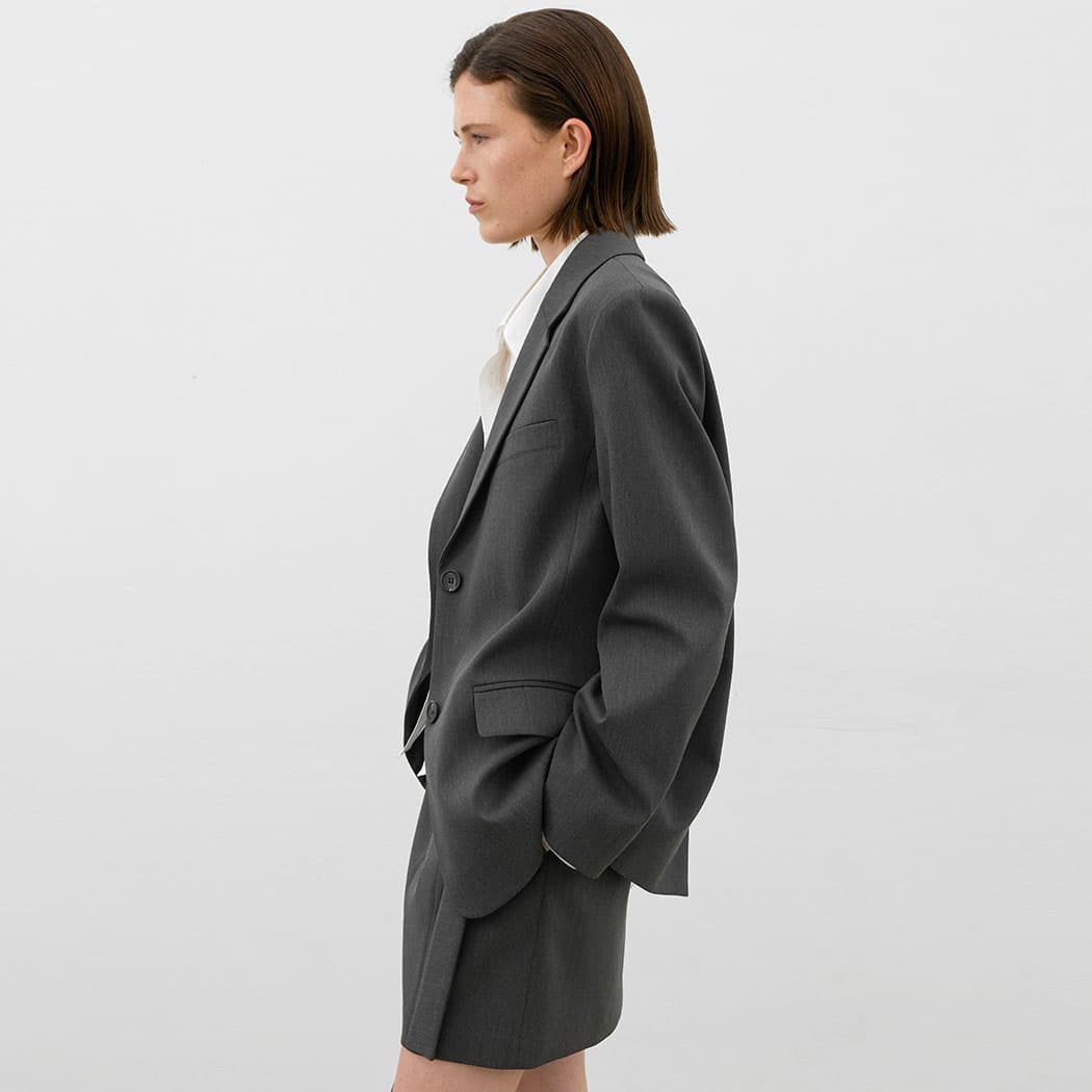 (JK-3045)ESSENTIAL NEU SET-UP JACKET