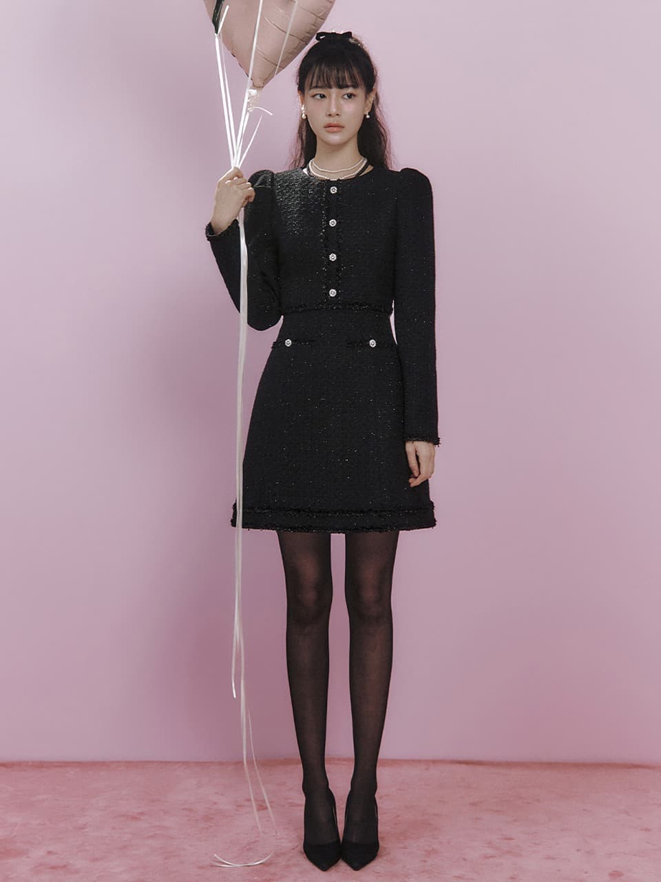 Rielle tweed dress