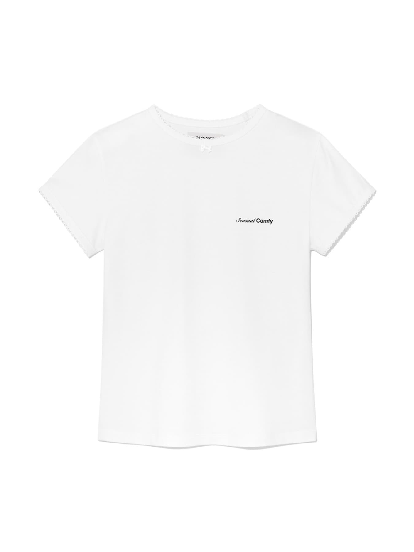 COMFY AND SENSUAL TEE (WHITE)