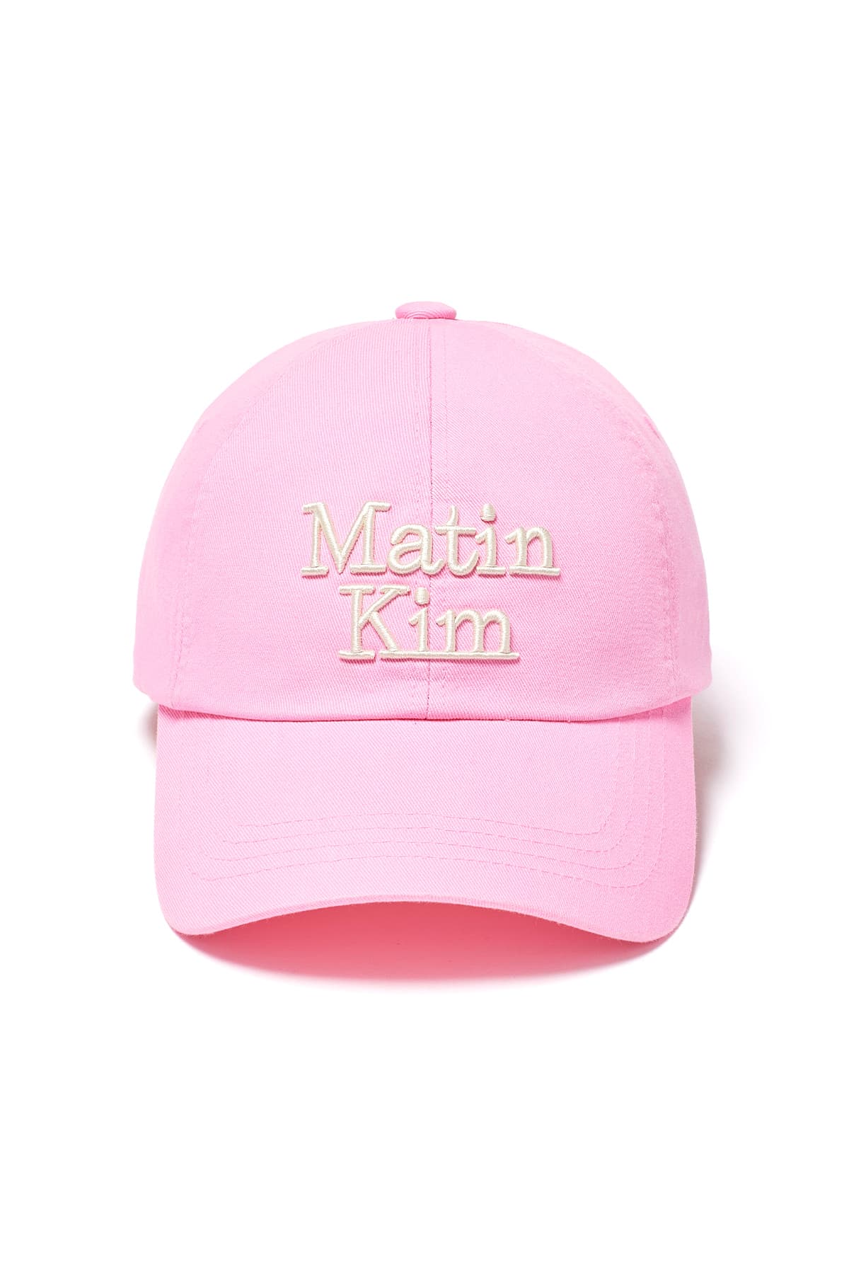 MATIN VOLUME LOGO BALL CAP IN PINK