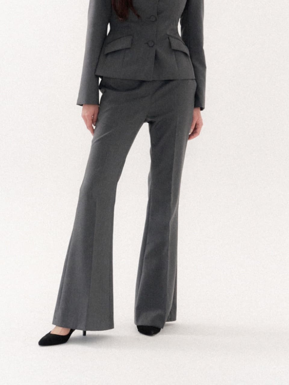 Signature Boots-cut Slacks / Gray(3color)