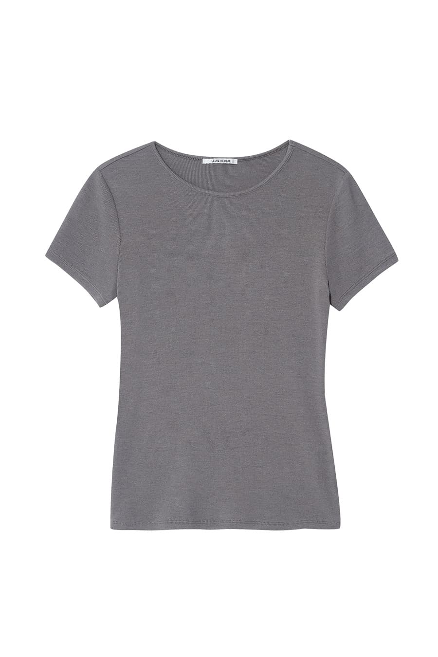 BASIC WOOL TOP by JAPANESE FABRIC [GREY]