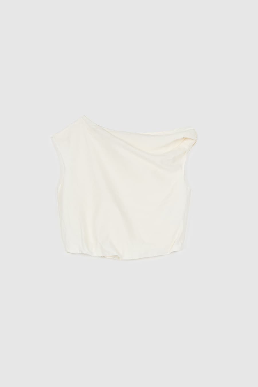 Tide Sleeveless Top (White)