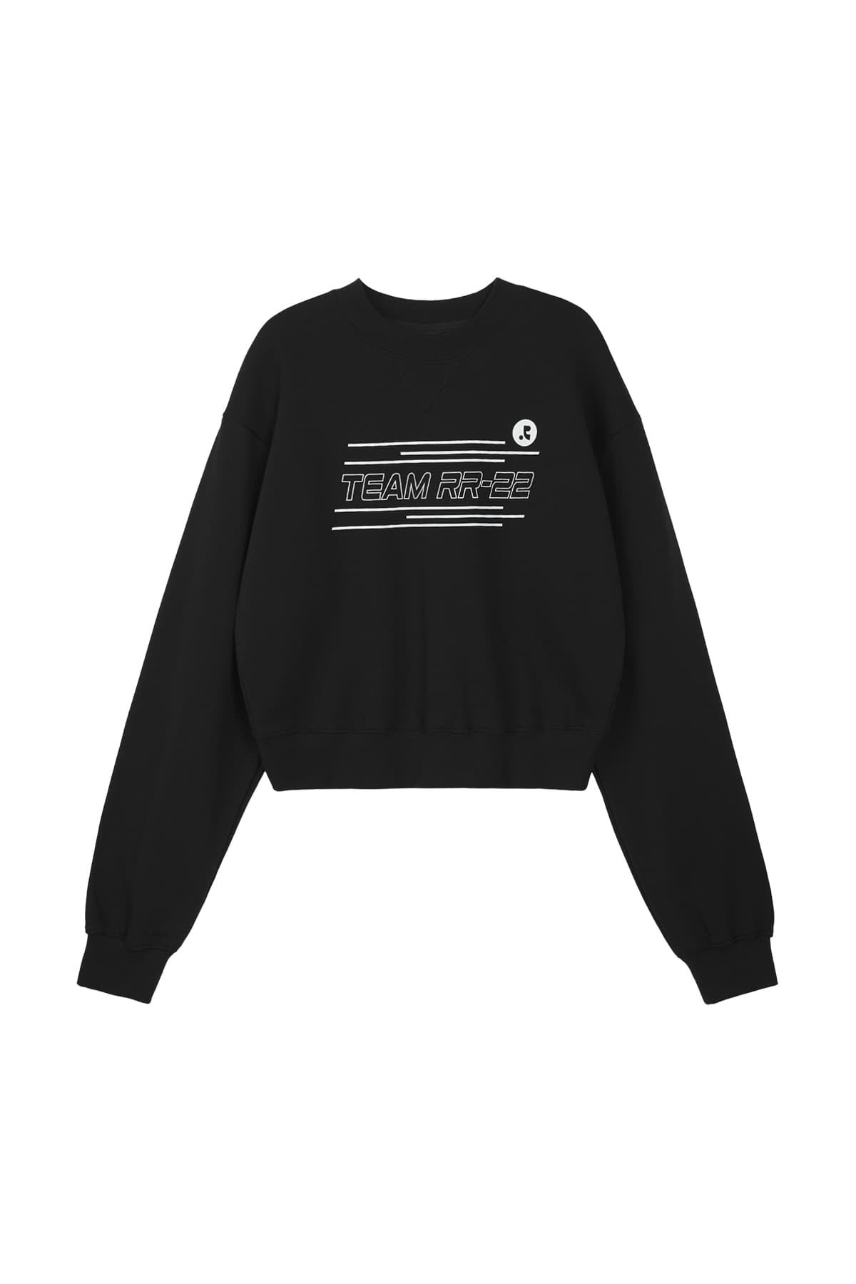 RR TEAM PIGMENT SWEATSHIRT - BLACK