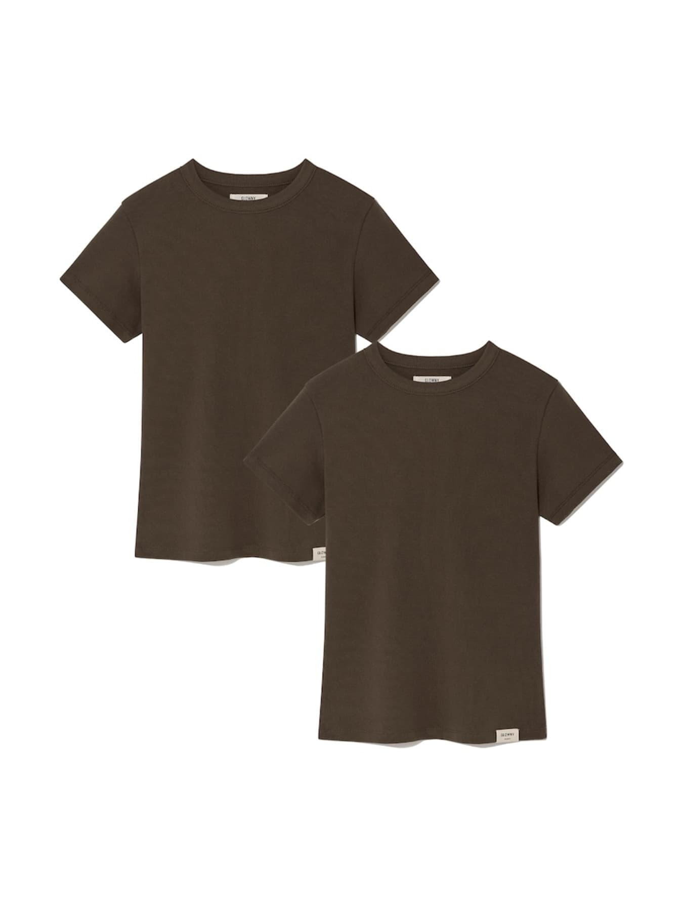 G CLASSIC FITTED TEE (BROWN)