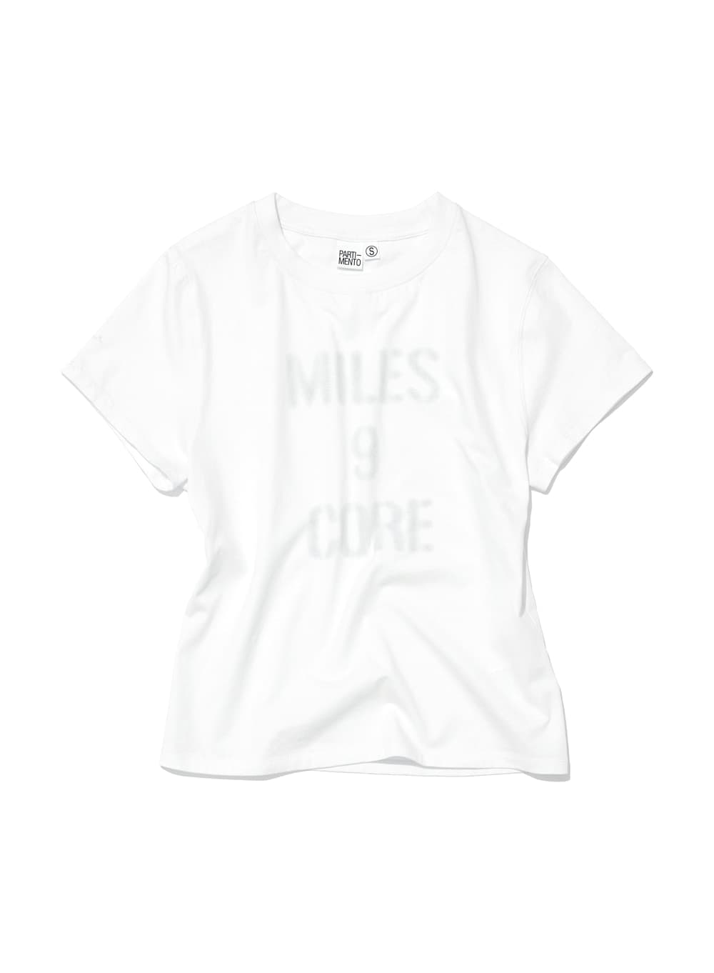 MILES 9 CORE RELAXED TEE_WHITE