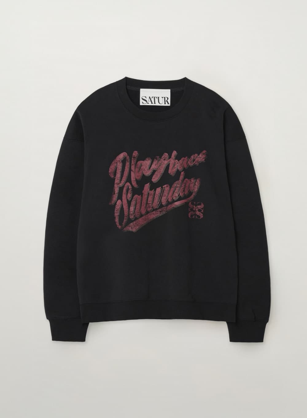 Playback Saturday Sweatshirt - Black