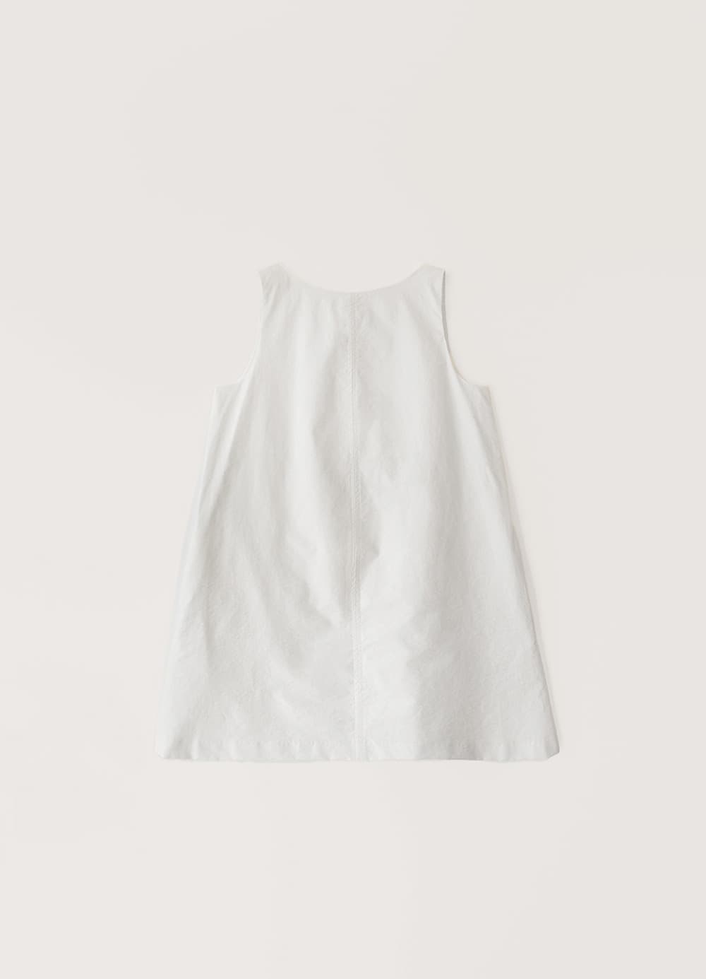 Stitch Mini Dress - White