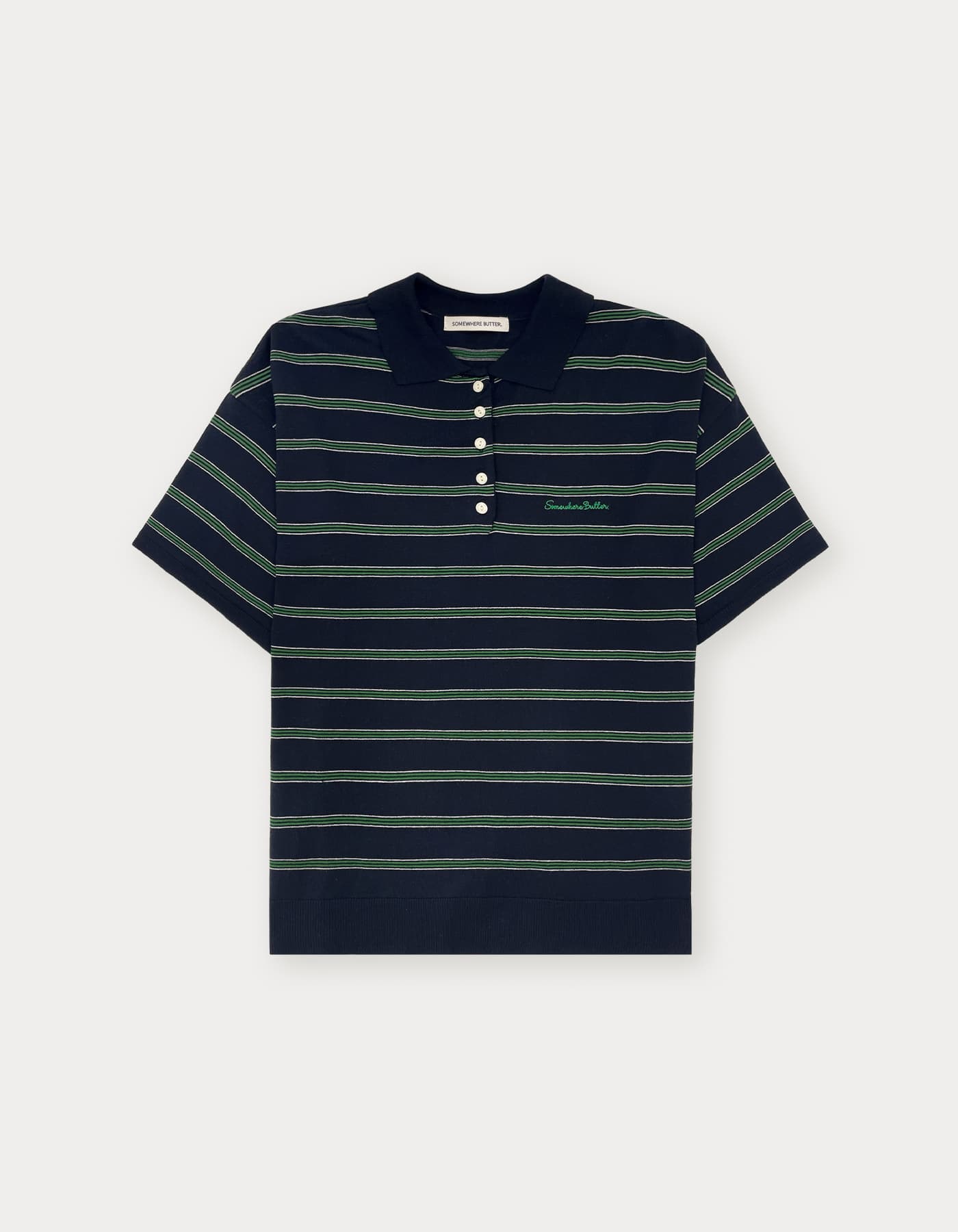 Champ Stripe Knit - Navy