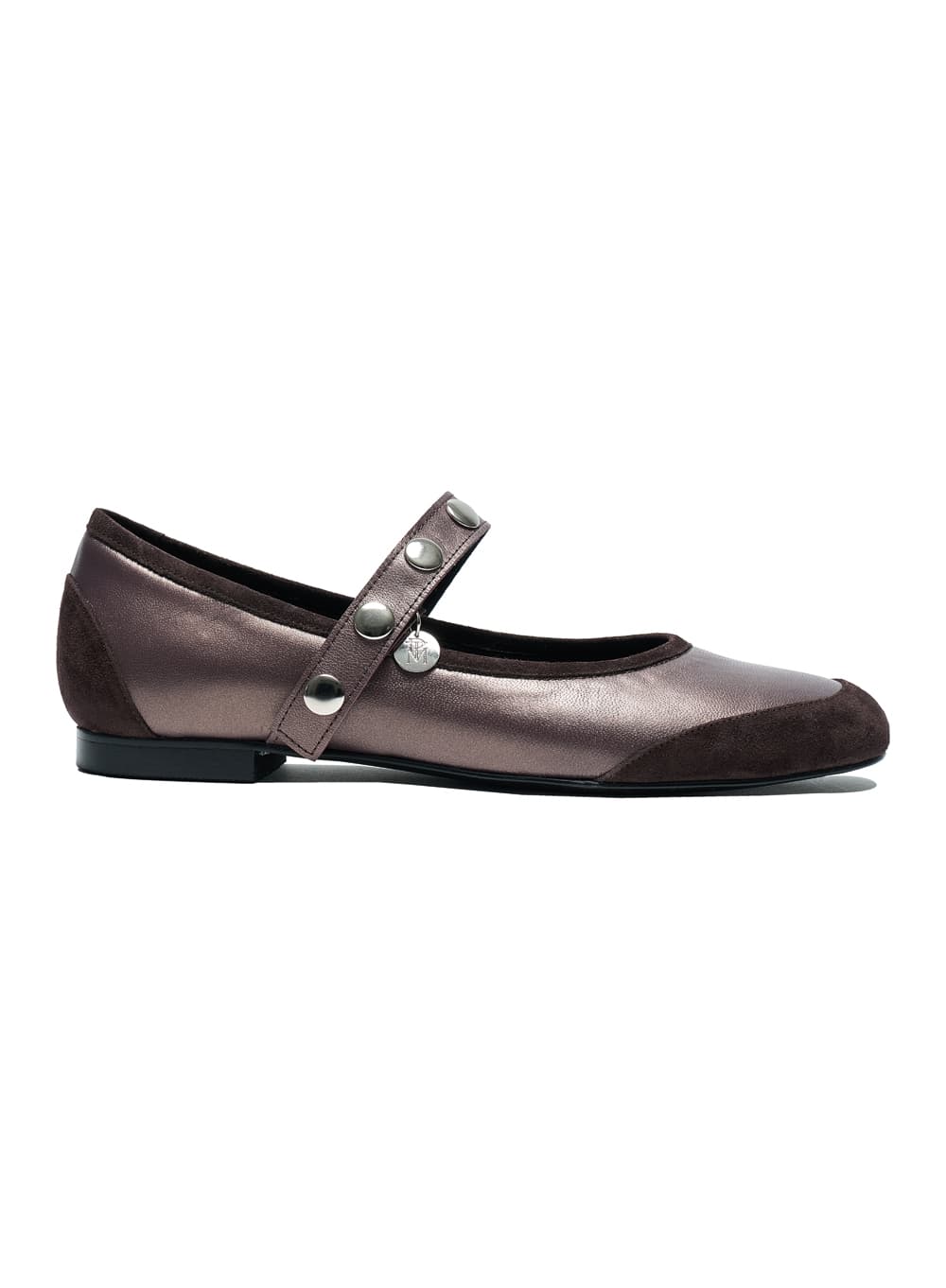 STUDDED STRAP MARY JANE_DUSTY PLUM
