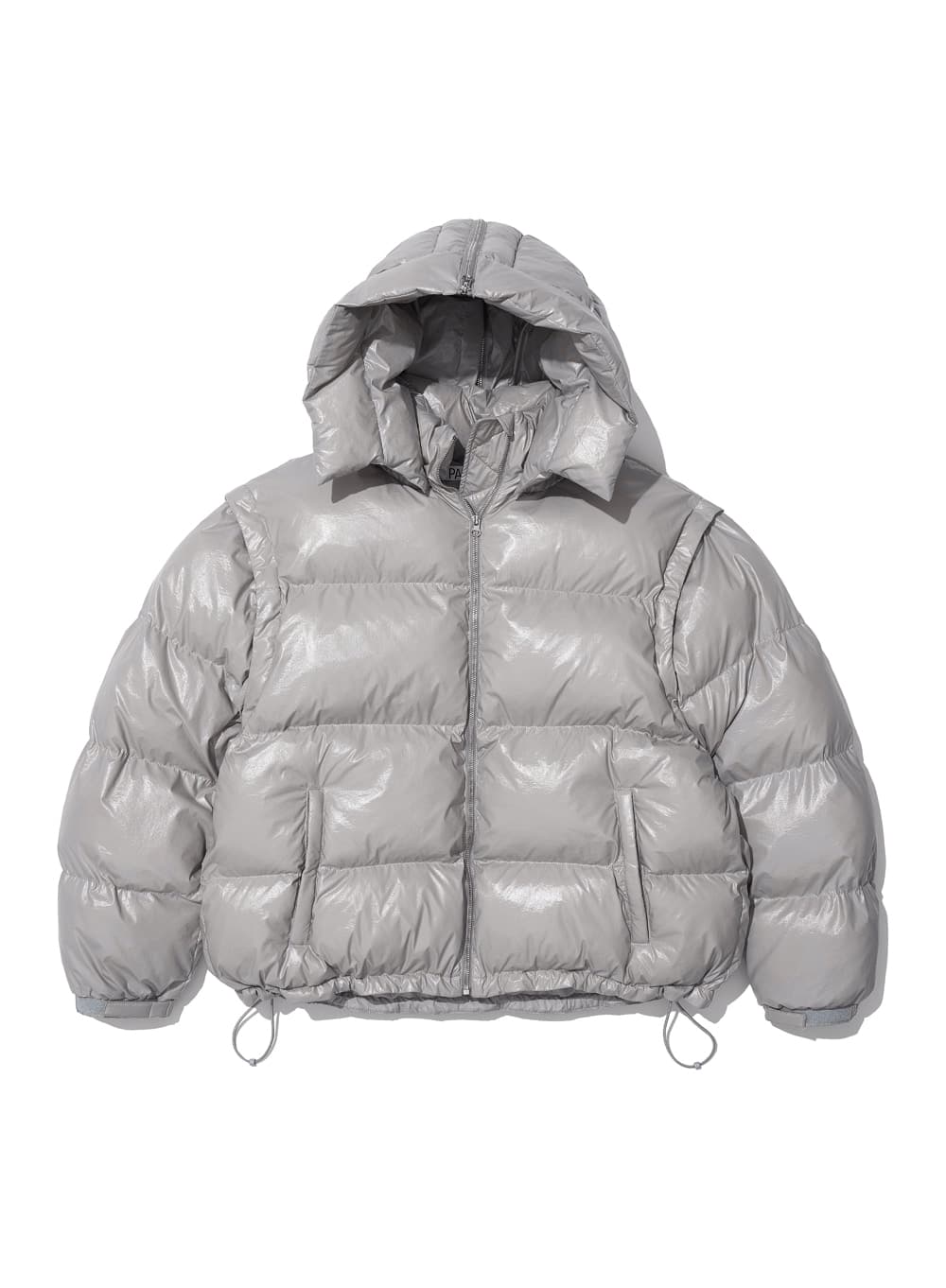 3M THINSULATE TRANSFORM HOODED PARKA_GREY