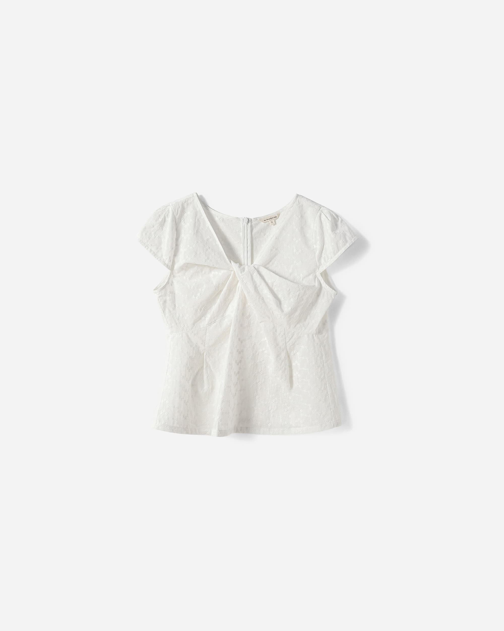 Bian Floral Cross Blouse