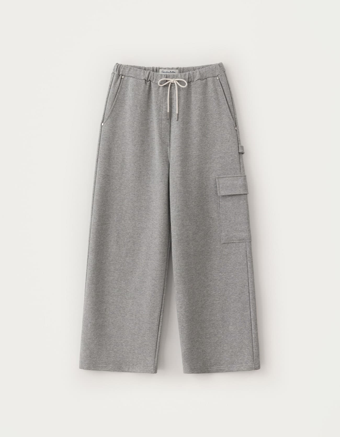 Tomp Cargo Sweat Pants - Grey