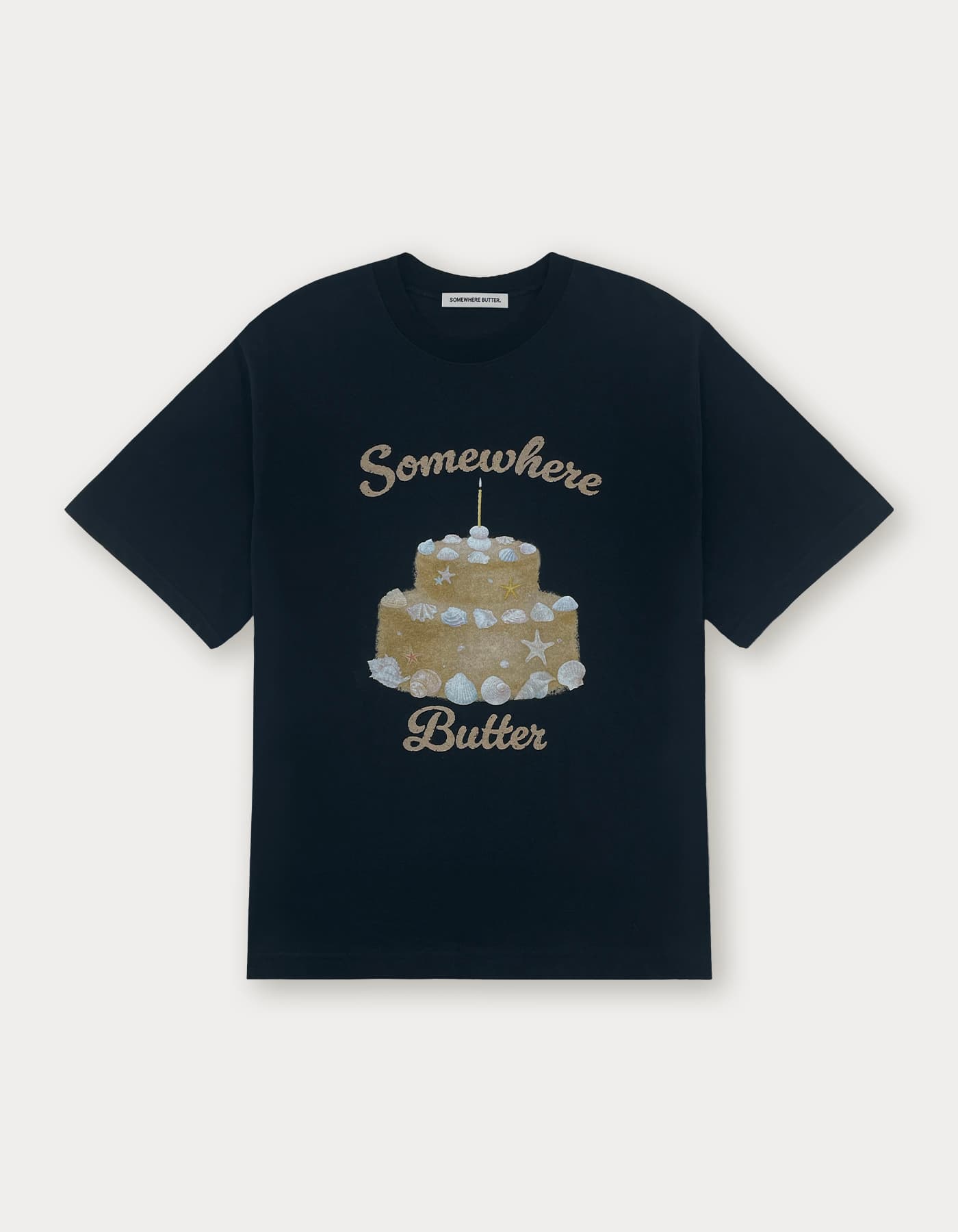 Sand Cake Top - Navy