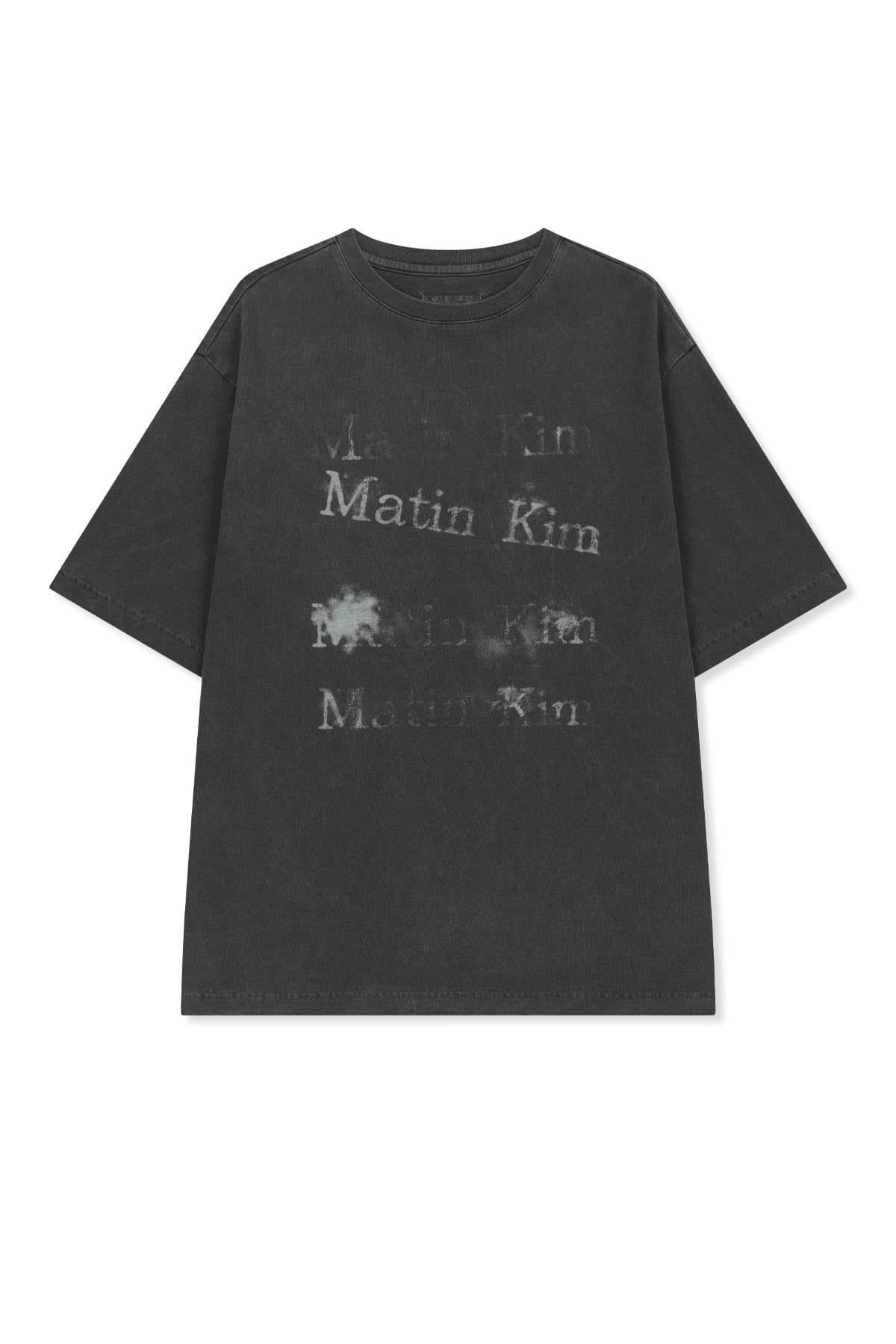PIGMENT GRAFFITI LOGO TOP IN CHARCOAL