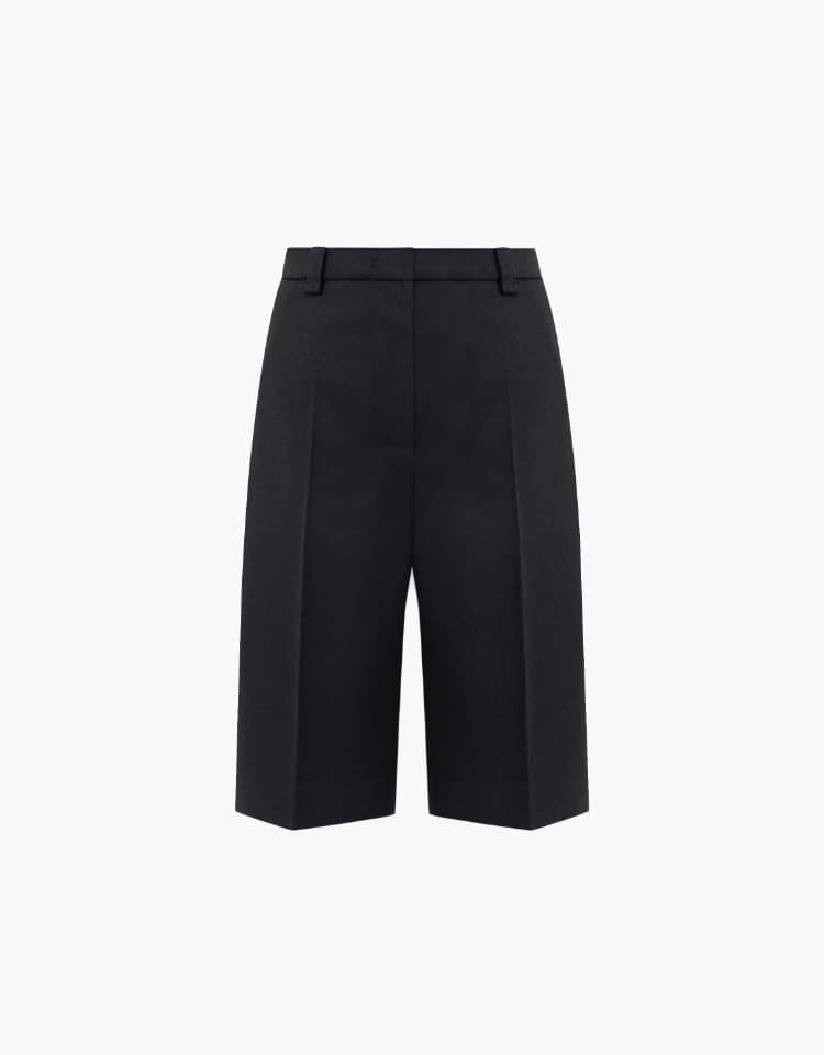 classic half pants - black